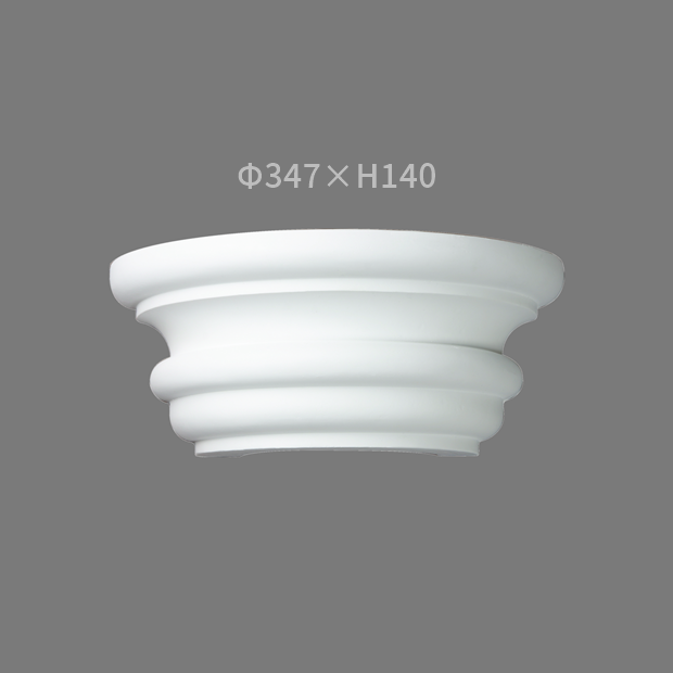 ［CL-PU1］ コラム柱 Φ184mm ［PU製］半割品