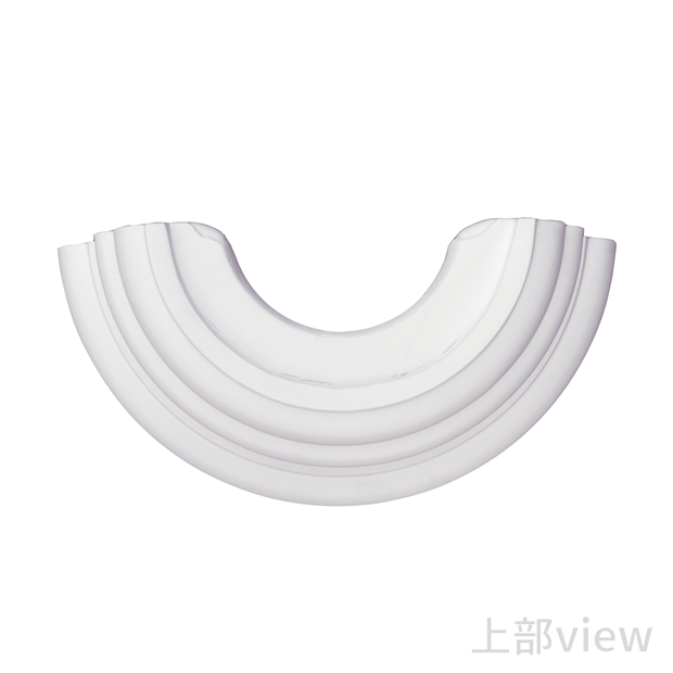 ［CL-PU1］ コラム柱 Φ184mm ［PU製］半割品
