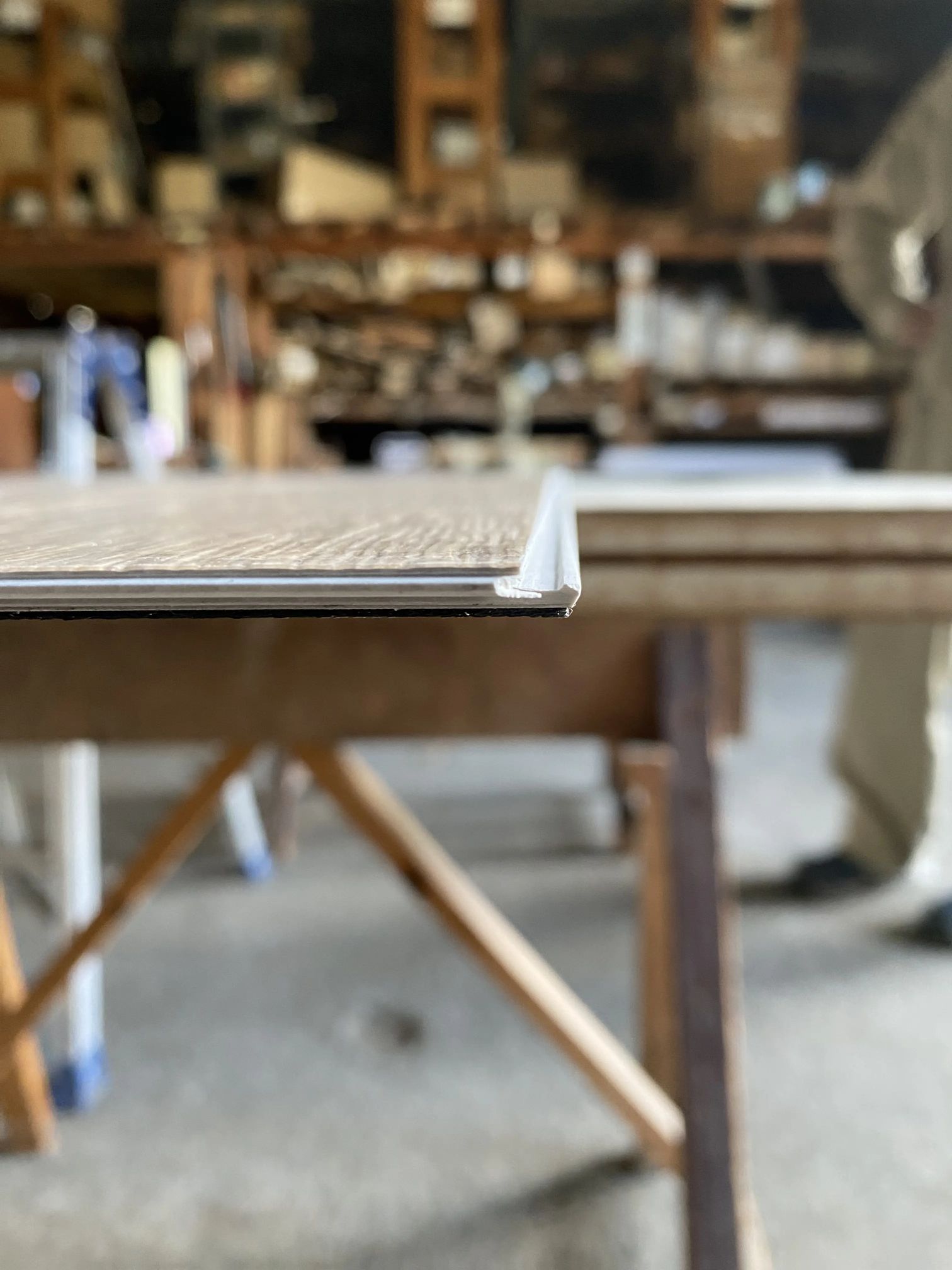 [FLSPC-12] SPCフロア 5mm厚 [ダークグリーン　スレート調]